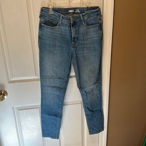 Old navy rock star super skinny high rise jeans